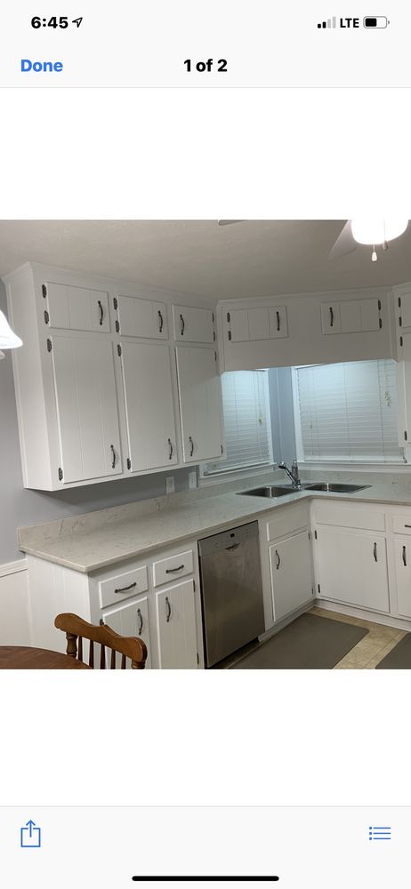 Professional exterior painting project with full prep work